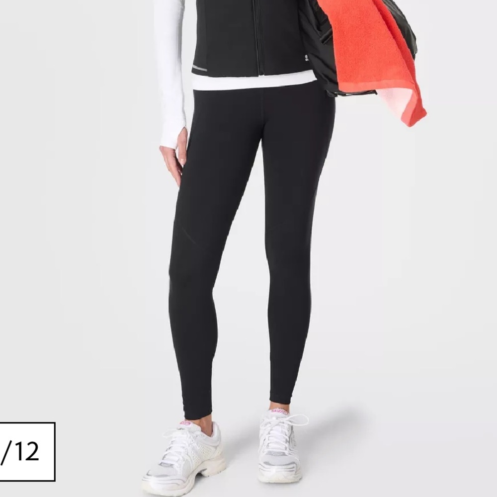 Sweaty Betty Full Length Power Workout Leggings | Black | Size 4-6 small